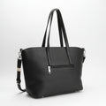Bolso negro Y2K con tachuelas plateadas y correa ajustable