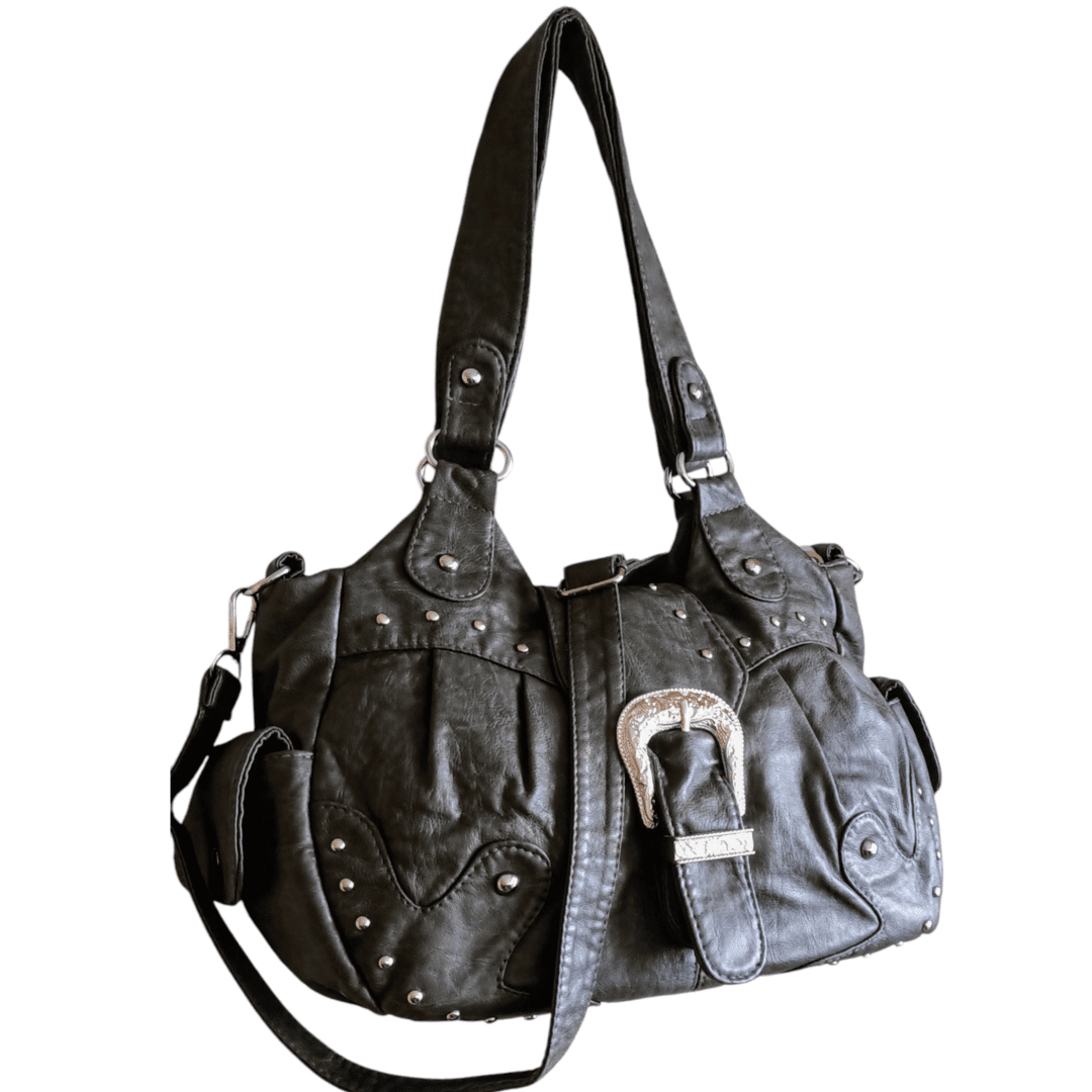 🤍 Momotxorro Y2K Belt – Grey Edition